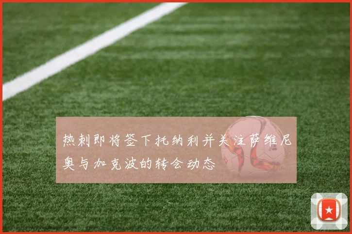 热刺即将签下托纳利并关注萨维尼奥与加克波的转会动态